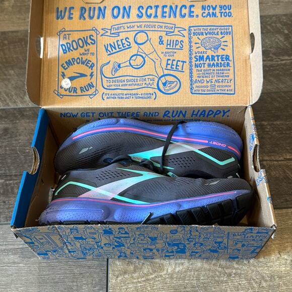 Brooks Ghost 15 Running Walking Gym Tennis Shoe Sneaker Size 8.5 - Picture 2 of 15